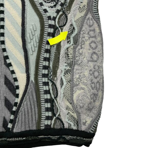 COOGI X Rag & Bone Merino Wool Skirt XXS 2XS Flynt Green 3D Knit Straight Fit - Picture 10 of 12